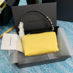 Alexander Wang Daren Rhinestone Bag - Light Yellow