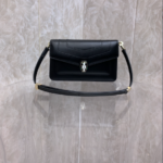 Bulgari Serpenti Forever East-West Small Shoulder Bag - Black