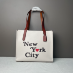 Coach Relay Small Tote Bag - White