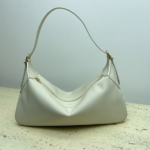 Celine Romy Medium Soft Cow Leather Handbag - White