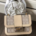 Coach Alie Series Small Handbag - Cream