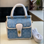 Coach Willis Mini Fat Messenger Handbag - Blue