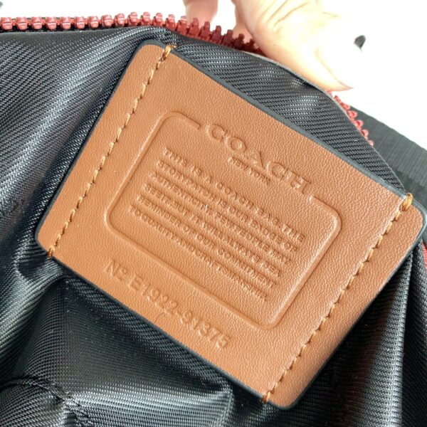 Coach C Men Sports Waist Bag - Blue - Image 2