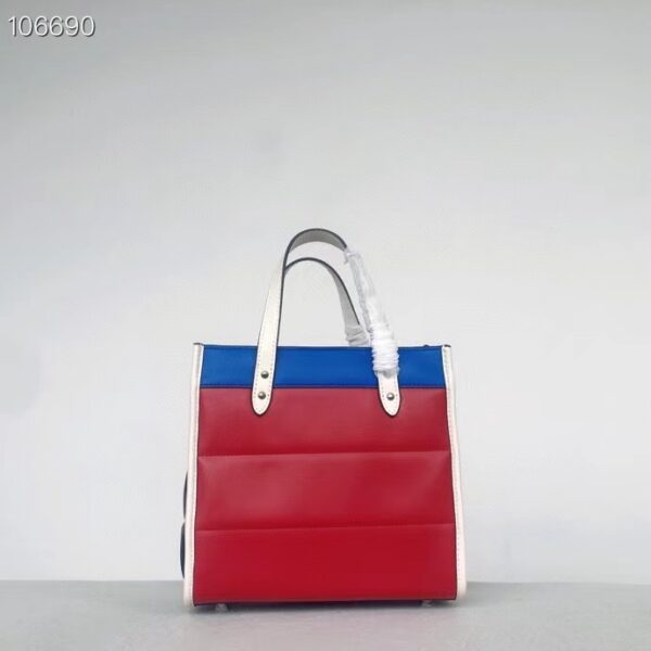 Coach Badge Field Tote Bag - Red - Image 4