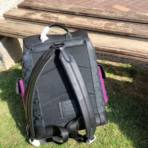 Coach Hudson Series Backpack - Black - Image 5