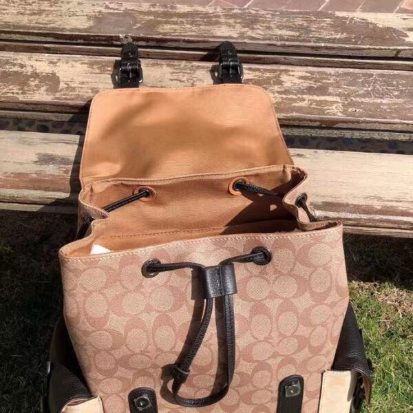 Coach Hudson Series Backpack - Cream - Image 3