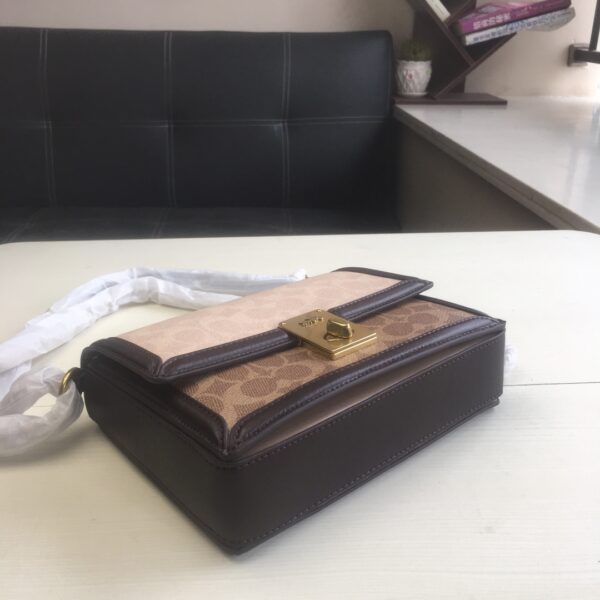Coach Hutton Small Square Bag - Skin - Image 3