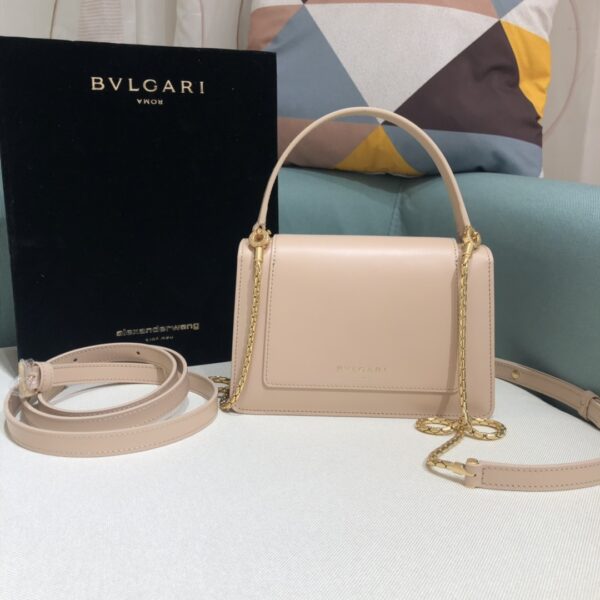 Bulgari Enamel Snake Eyes WangxBvlgar Handbag - Cream - Image 4