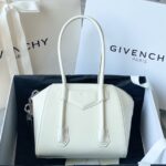 Givenchy Antigona Calfskin Handbag - White - Image 5