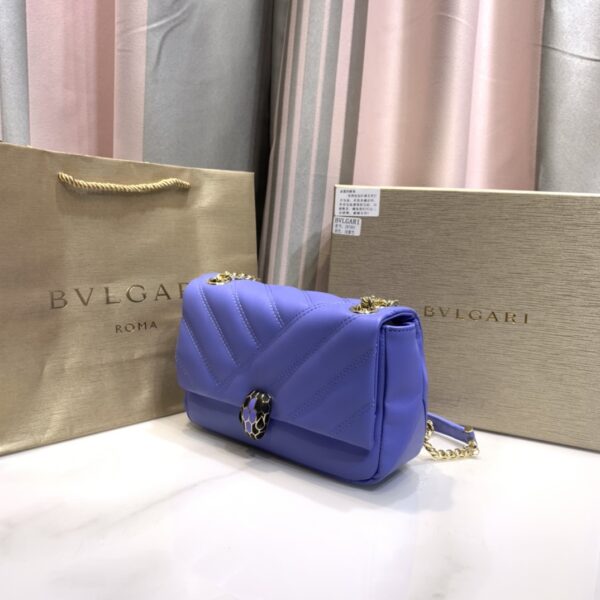 Bulgari Guli Nazha's Crossbody Handbag - Blue - Image 5