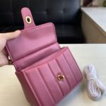 Coach Willis Mini Fat Messenger Handbag - Pink - Image 3