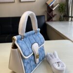 Coach Willis Mini Fat Messenger Handbag - Blue - Image 5