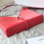 Givenchy V-shaped Cut Out Small Handbag - Red - Image 3