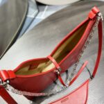 Givenchy Cut-out Chain Small Handbag - Red - Image 2