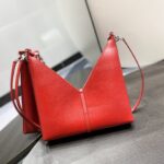Givenchy Cut-out Chain Small Handbag - Red - Image 5