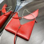 Givenchy Cut-out Chain Small Handbag - Red - Image 3