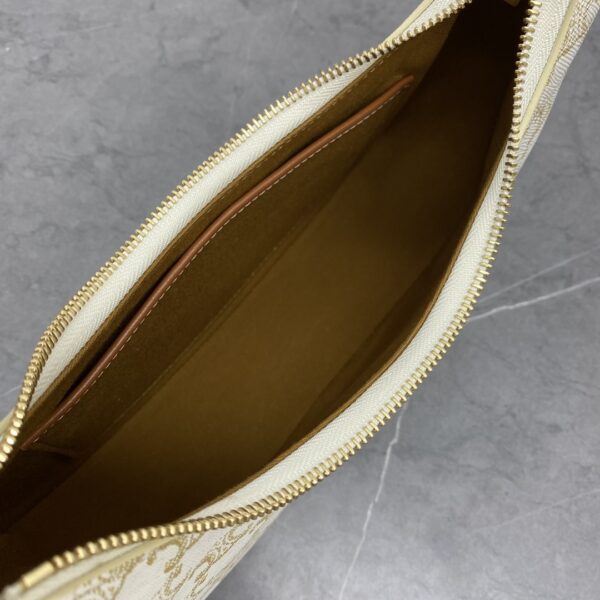 Celine Ava Armpit Bag - White - Image 3