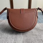 Chloe Darryl Mocha Warm Brown Saddle Bag - Brown - Image 5