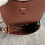 Chloe Darryl Mocha Warm Brown Saddle Bag - Brown - Image 2