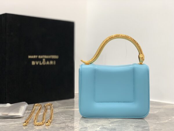 Bulgari Mary Katrantzou Handbag - Blue - Image 4