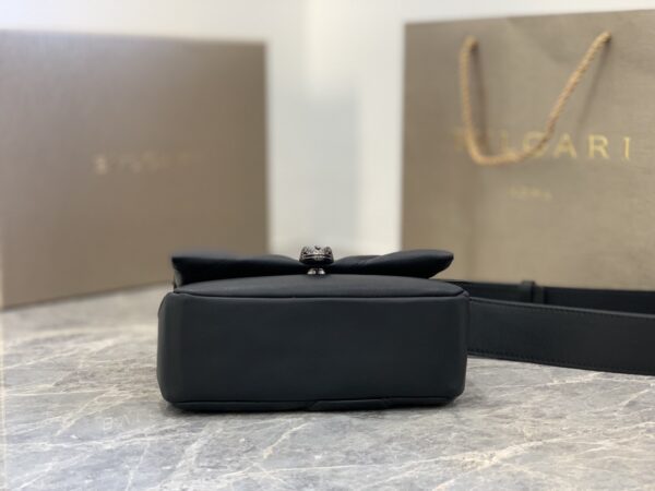 Bulgari Serpenti Cabochon Small Handbag – Black - Image 3