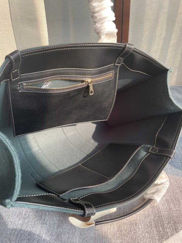 Chloe Woody Large Tote Bag - Black - Image 2