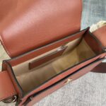 Chloe Tess Saddle Crossbody HandBag - Brown - Image 2