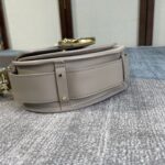 Chloe Tess Saddle Crossbody HandBag - Gray - Image 3