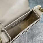Chloe Tess Saddle Crossbody HandBag - Gray - Image 2