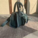 Chloe Edith Buffalo Leather Mini Handbag - Green - Image 5