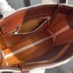Chloe Lamb Wool Woody Large Tote Bag - Brown - Image 5