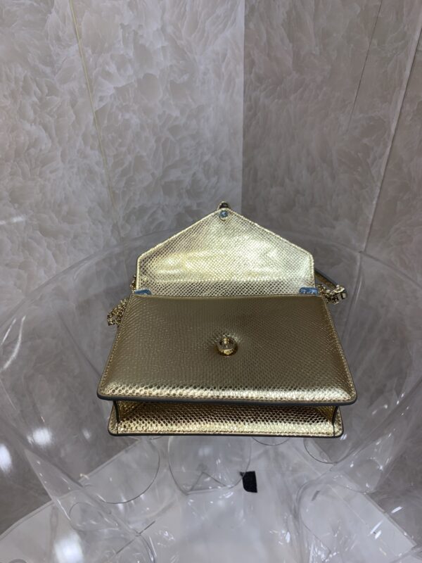 Bulgari Serpenti Multichain ​​Series Handbag - Gold - Image 3