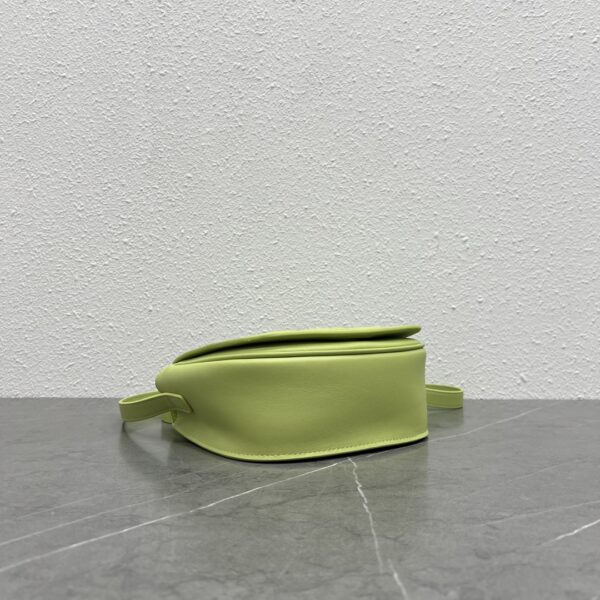 Celine Folco Saddle Bag - Green - Image 3