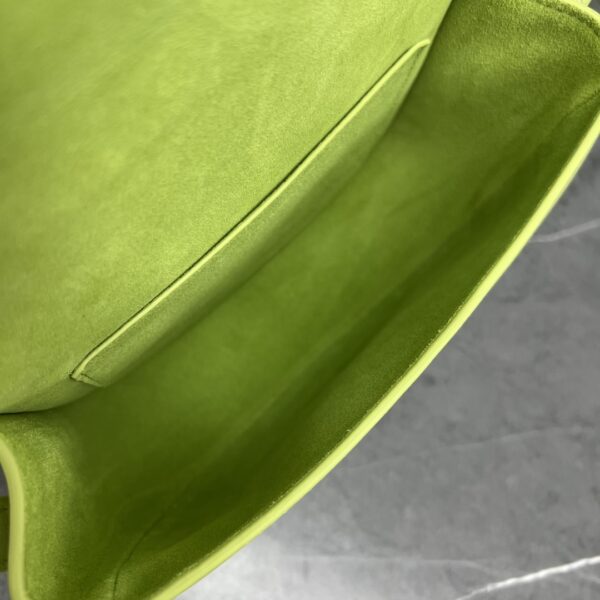 Celine Folco Saddle Bag - Green - Image 2