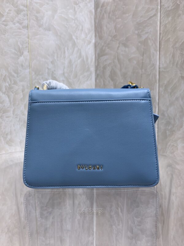 Bulgari Maxi Chain Small Lambskin Crossbody Bag - Image 4