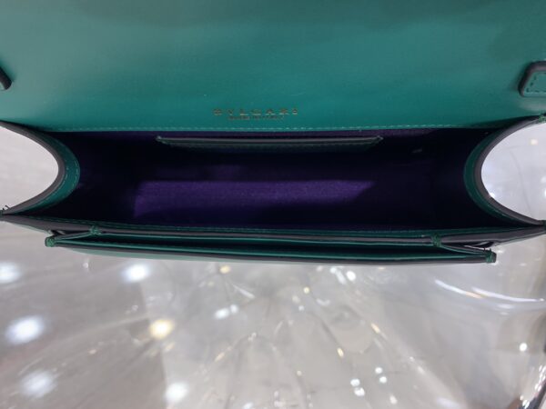 Bulgari Serpenti Forever East-West Small Shoulder Bag - Green - Image 2