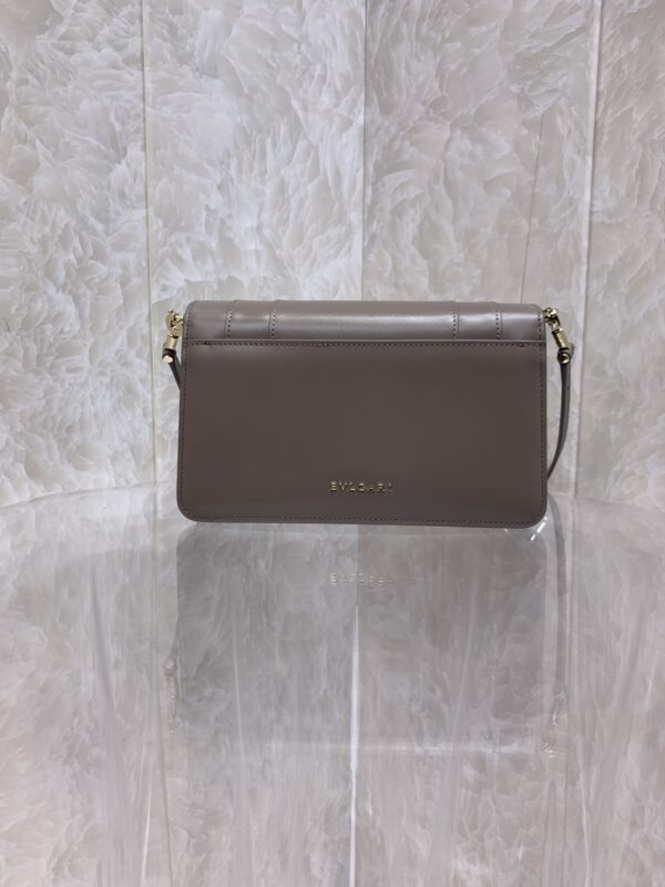 Bulgari Serpenti Forever East-West Small Shoulder Bag - Gray - Image 4