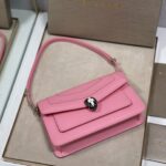 Bulgari Serpenti Forever East-west Series Small Shoulder Bag - Pink - Image 5
