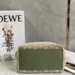 Celine Cubi Embroidered Lunch Medium Bag - Cream - Image 4