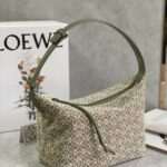 Celine Cubi Embroidered Lunch Medium Bag - Cream - Image 2