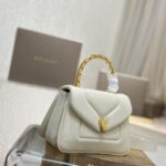 Bulgari Serpenti Reverse Mini Shoulder Bag - White - Image 4