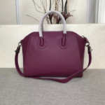 Givenchy G Vanchy Goatskin Antigona Large Handbag - Purple - Image 4