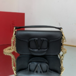 Valentino Garavani Mini Calfskin Handbag - Black