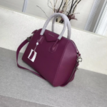 Givenchy G Vanchy Goatskin Antigona Large Handbag - Purple - Image 2