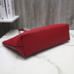 Valentino Counter Garavani Rockstud Calfskin Shopping Bag - Red - Image 3