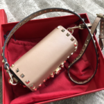 Valentino Garavani Rockstud Crossbody Handbag - Nude Powder - Image 2