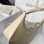Givenchy Moon Cut Large Armpit Bag - Off White - Image 3