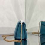Valentino Liustud Tofu Bag - Blue - Image 4