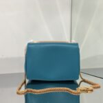 Valentino Liustud Tofu Bag - Blue - Image 3