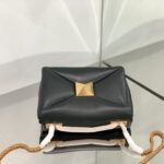 Valentino Liustud Tofu Bag - Black - Image 4